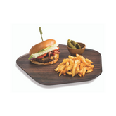 Rosseto Forme' Melamine Walnut Tray Set of 3